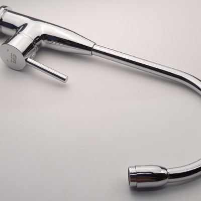 Vòi rửa chén nóng lạnh Eurolife EL-T009 (Trắng bạc)