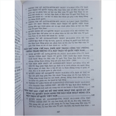 Cẩm nang công tác Mặt trận Tổ quốc Việt Nam