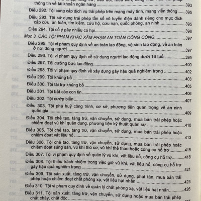 Phương Pháp Định Tội Danh Với 538 Tội Phạm Trong Bộ Luật Hình Sự Năm 2015 Sửa Đổi Đổ Sung Năm 2017
