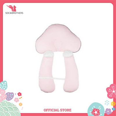 Gối chặn chữ U đa năng cho bé Aibedo (Pink)