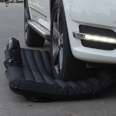 Giường hơi, Nệm hơi ô tô cao cấp phủ vải nhung thích hợp cho các chuyến dã ngoại và nghỉ ngơi trên xe hơi