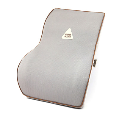 Tựa Lưng Ô Tô Cao Su Non Vải Nỉ CHELAIYA MS004 Màu Xám