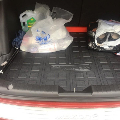 LÓT CỐP NHỰA THEO XE MAZDA 2 SEDAN ĐỜI 2015 - 2018 { HÀNG ĐẸP }