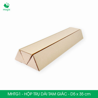 Hộp trụ dài tam giác thay thế ống giấy  - Hộp carton đóng gói hàng - NHIỀU KÍCH THƯỚC