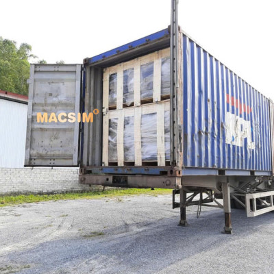 Thảm lót cốp xe ô tô BMW 1 series (2012-2018) nhãn hiệu Macsim chất liệu TPV cao cấp màu đen