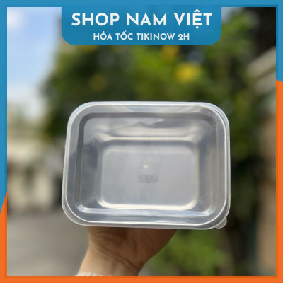 Hộp Inox 304 Trữ Đồ Tủ Lạnh Có Nắp Đậy