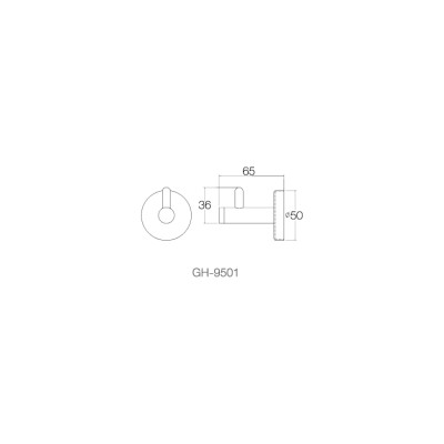 Móc treo INOX SUS 304 WS GH-9501