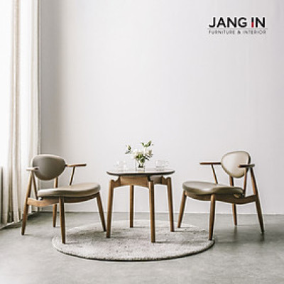 Bộ Bàn tròn Latte Moka Jang In 1201200001-01