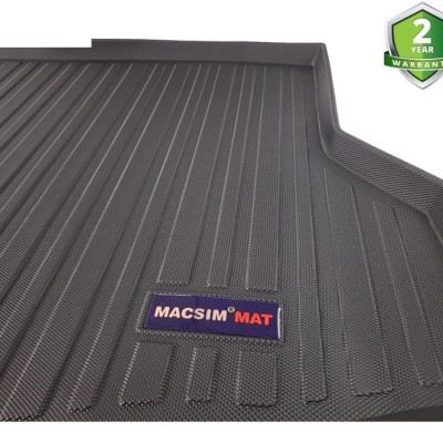 Thảm lót cốp xe ô tô Mercedes CLA 2014 - 2018 đến nay nhãn hiệu Macsim chất liệu TPV cao cấp màu đen (199)