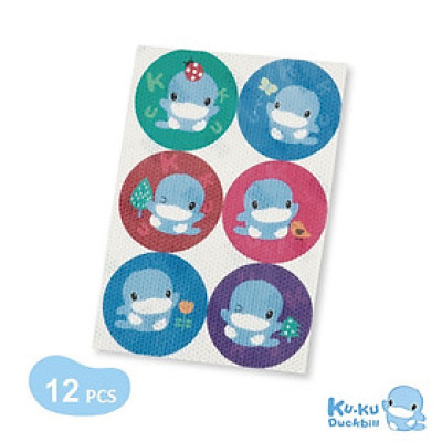 SET MIẾNG DÁN TINH DẦU CHỐNG MUỖI CHO BÉ KUKU KU1125 ( 12 MIẾNG )