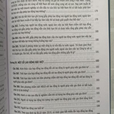 500 Câu hỏi và tình huống giải quyết các vướng mắc tranh chấp lao động