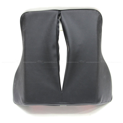 Tựa Lưng Ô Tô Cao Su Non Bọc Da CIND G003 Màu Đen Đỏ