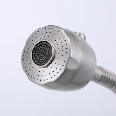 Vòi rửa chén lạnh Inox SUS 304 cần lò xo