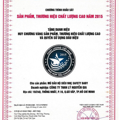 Mũ Bảo Hiểm cho bé từ 6 tháng đến 4 tuổi trọng lượng Siêu Nhẹ - Safety Baby - Màu xanh 