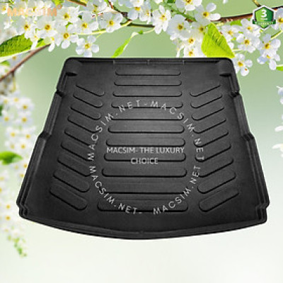Thảm lót cốp ô tô nhựa TPU Audi A6 C6 (Typ 4F) 2004-2011 Nhãn hiệu Macsim