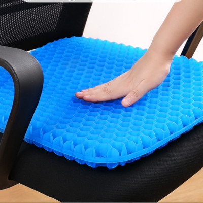 Đệm Ngồi tổ ông silicon 2 Lớp 3D Thoáng Khí, Nệm Ngồi Ghế Văn Phòng, ô tô (tặng bọc đệm) GD633-DemToOng