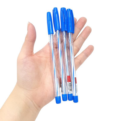 Vỉ 4 Bút Bi MX 0.5 mm Radius - Mực Xanh