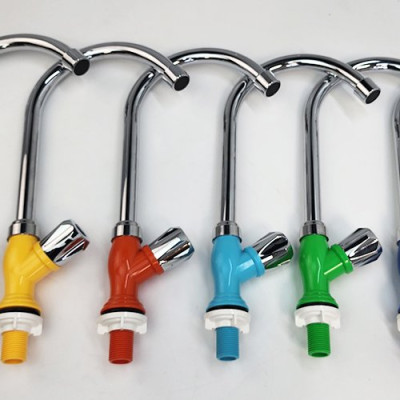 Vòi rửa chén lạnh nhựa PVC mạ chrome Eurolife EL-VCN0406 (Nhiều màu)