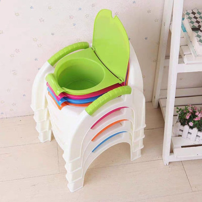  GHẾ BÔ VỆ SINH NHỰA CAO CẤP - GIÚP BÉ NGỒI VỆ SINH AN TOÀN, THOẢI MÁI - BÔ GHẾ TỰA CHỐNG GÙ LƯNG CHO BÉ