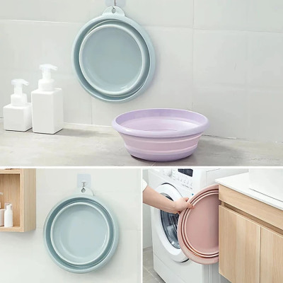 Chậu tắm gấp gọn thông minh cho bé (39,5cmx16,5cmx29cm)