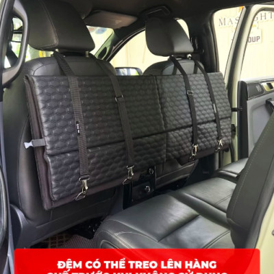 Đệm xe ô tô loại 1 chính hãng MR ÔTÔ - Chất liệu gỗ tự nhiên ép plywood - Nệm giường ô tô gấp gọn, không mùi, bảo hành 2 năm DG001