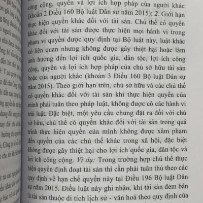 Tài Sản Và Vật Quyền - Sách Chuyên Khảo