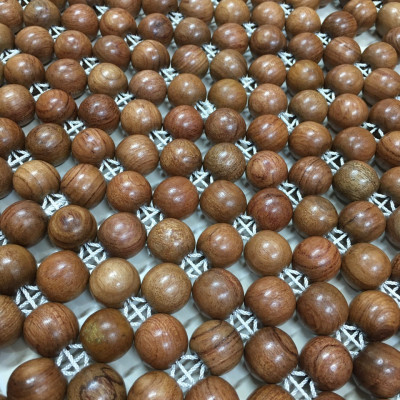 Đệm Lót Ghế Xe Ô Tô Hạt Gỗ Hương Cao Cấp ( video , hình thật )