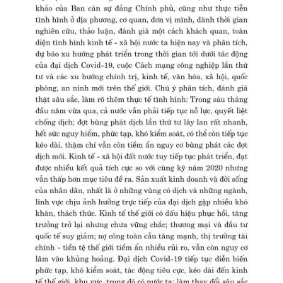 Biến thách thức thành cơ hội. Quyết tâm đột phá đưa đất nước phát triển nhanh, bền vững (bản in 2024)