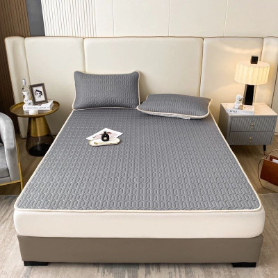 Chiếu Điều Hòa Cao Su Non Latex hàng thái nhập khẩu siêu mát mùa hè tặng kèm 2 vỏ gối