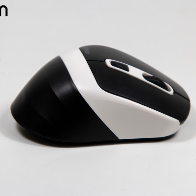 Chuột không dây Silent Fuhlen M53s Công thái học, Pin trâu, siêu nhạy, Tặng kèm pin, BH 2 năm- Hàng chính hãng