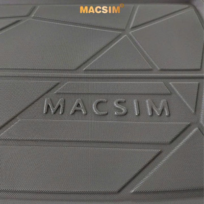 Thảm lót cốp xe ô tô (qd) Huyndai Kona 2018+  nhãn hiệu Macsim chất liệu TPV cao cấp màu đen