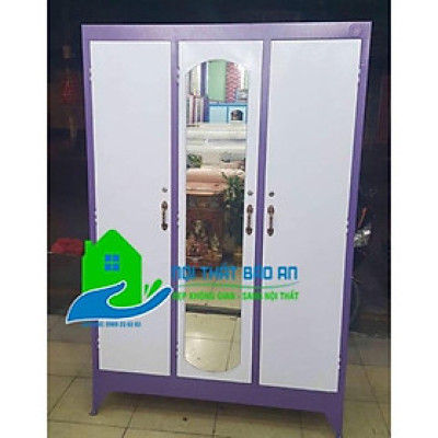 Tủ sắt đựng quần áo 1m2x1m8