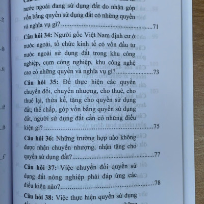 200 câu hỏi và trả lời về Luật Đất đai năm 2024