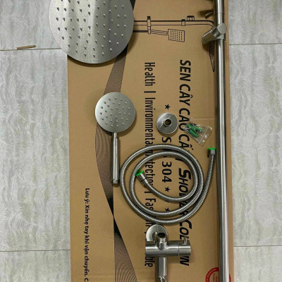 Bộ sen cây KG31 dùng cho nước lạnh, bát sen nước mạnh, dễ dùng được cho mọi nhà vệ sinh tiện lợi, siêu bền inox304- Hàng chính hãng