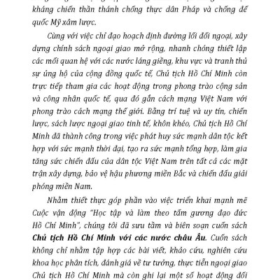 Chủ Tịch Hồ Chí Minh Với Các Nước Châu Âu