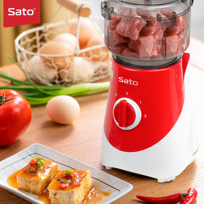 Máy xay sinh tố đa năng SATO MX3306A - Máy xay gồm 03 cối: Cối xay sinh tố, cối xay thịt & cối nhỏ. Thân máy sử dụng nhựa ABS, độ bền cao, chịu lực tốt - Miễn phí vận chuyển toàn quốc - Hàng chính hãng