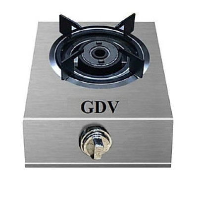 Bếp Gas Khè Công Nghiệp Gia Đình Inox GDV 1 Lò Đốt - Hàng Chính Hãng