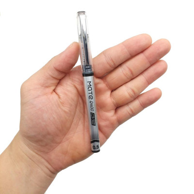 Bút Gel 0.5 mm - Deli EQ400-BK - Mực Đen