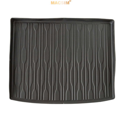 Thảm lót cốp sd4 xe ô tô BYD Atto3 2023+ Nhãn hiệu Macsim chất liệu nhựa TPE cao cấp màu đen