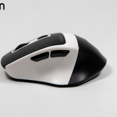 Chuột không dây Silent Fuhlen M53s Công thái học, Pin trâu, siêu nhạy, Tặng kèm pin, BH 2 năm- Hàng chính hãng