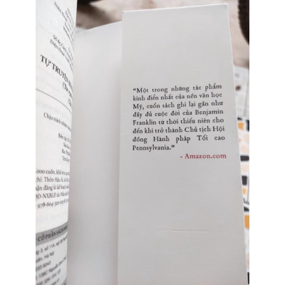 Sách Tự truyện Benjamin Franklin - Alphabooks - BẢN QUYỀN
