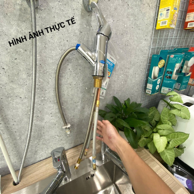 Vòi rửa chén Takagi JY100BN-NNBNDK3 – Bộ vòi rửa nóng lạnh cao cấp Nhật Bản