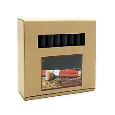 Hộp 30 nến taper Eden Candle FTRAMART EDC2324 cao 11 cm (Đen)