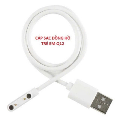 Dây sạc Cáp sạc Nam châm Đồng hồ Thông minh Q12 / Z66 / S12 / S2 / Q15 và các mẫu chống thấm nước khác - Hàng nhập khẩu - Giao Màu Ngẫu Nhiên