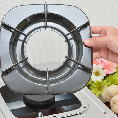 Bếp Gas Dương Rinnai RV-370(SM)N - Bạc Inox - Hàng Chính Hãng