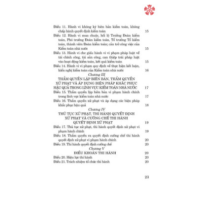 Pháp lệnh xử phạt vi phạm hành chính trong lĩnh vực kiểm toán nhà nước