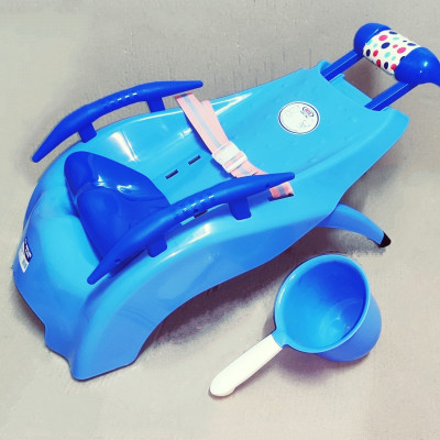 Ghế nằm gội đầu cho bé có tay vịn tặng kèm gáo gội đầu ( màu ngẫu nhiên)