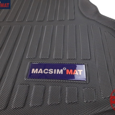 Thảm lót cốp xe ô tô Nissan X trail 2014-2017 nhãn hiệu Macsim chất liệu TPV cao cấp màu đen(088)