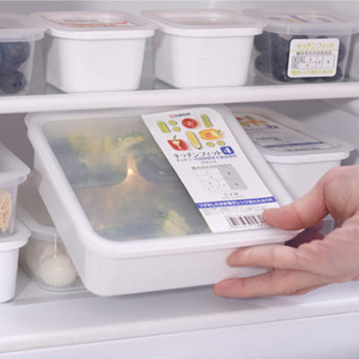 Hộp Nhựa Bảo Quản Thực Phẩm Nakaya 800ml Hình Vuông Hàng Nội Địa Nhật Cao Cấp