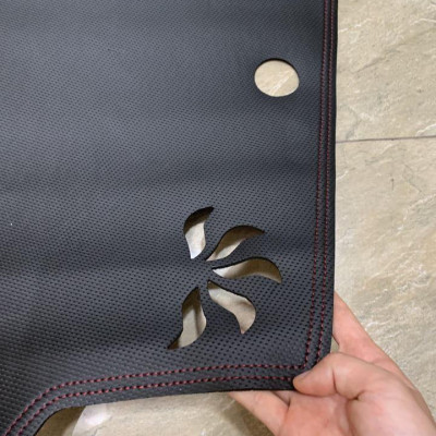 Thảm Taplo Da Vân Carbon Cao Cấp Cho Xe KIA Cerato 2016-2017